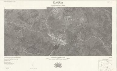 Papua New Guinea 1:12,000 uncontrolled photo mosaic: Kagua