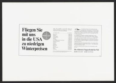 Fliegen Sie mit uns in die USA zu niedrigen Winterpreisen