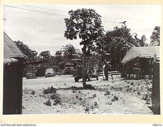 NAMANULA, NEW BRITAIN. 1945-10-19. A GENERAL VIEW OF 290 LIGHT AID DETACHMENT AREA