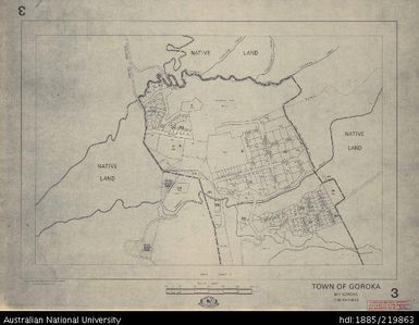 Papua New Guinea, Town of Goroka, Sheet 3, 1:4 000