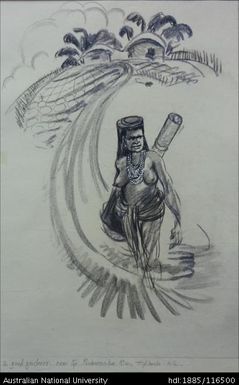 a good gardener near the Purburamba River, Highlands, N.G