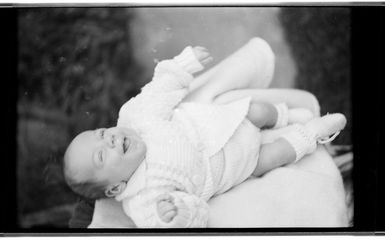 Ray Hare as an infant
