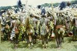 Dancers at Lae Show, (Morobe District groups), 1964