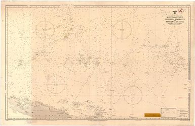 [German nautical charts of German New Guinea, Micronesia, Samoa and Kiautschou]: Stiller Ozean. Mandatsgebiet Deutsch-Neu-Guinea Marshall. Inselin, Marianen, Karolinen und Bismarck Archipel. (Sheet 634)