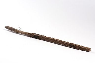 Hib weapon, covered with shark teeth, Kiribati (Oceania)