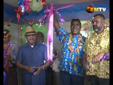 Pinu Primary School in Kairuku receive new double Classroom
