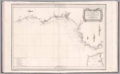 Carta Esferica de la costa de Espana : desde Cabo de Sn. Vicente hasta Punta de Europa. Y Construida Por el Brigadier de la Real Armada Dn. Vicente Tofino de Sn Miguel. Ano de 1786. Grabada por J. de la Cruz. Escrita por Sgo. Drouet. (to accompany) Atlas maritimo de Espana : Madrid MDCCLXXXIX (1789).