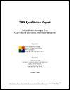 2008 qualitative report : public health messages from Utah's racial and ethnic minority populations (October 7, 2008)