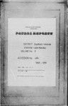 Patrol Reports. Southern Highlands District, Lake Kutubu, 1950 - 1951