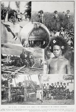 Life in Papua, an extensive island, which is now administered by the Australian Government