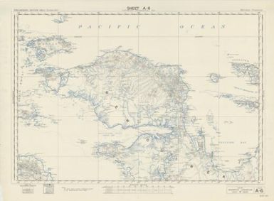 Australian aeronautical map (Sheet A6)