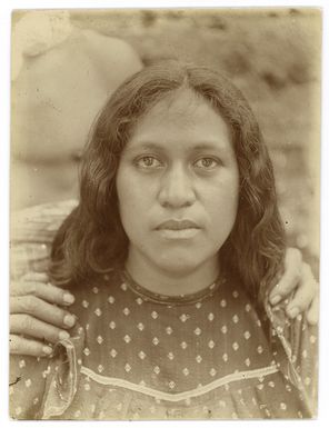 Silina, a woman of Noatau, Rotuma