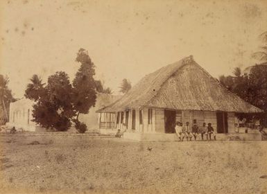 Arorai Mission House. From the album: Views in the Pacific Islands