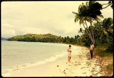 Beach in Fiji, 1971