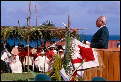 Constitution Day ceremony, Rarotonga, Cook Islands