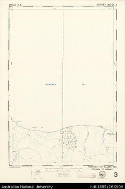 Papua New Guinea, Suain NE, Survey Index 3, 1:50 000, 1974