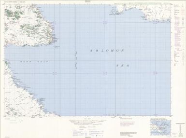 Papua New Guinea 1:500 000 settlement and communication (Sheet PNG  11)