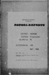 Patrol Reports. Morobe District, Finschhafen, 1967 - 1968