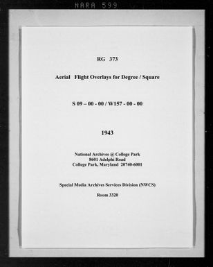 Overlay indexes for degree square 09S157W