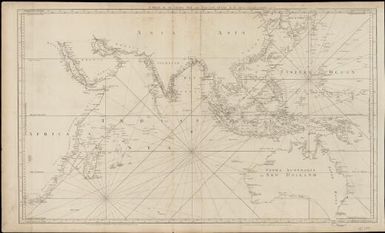 A chart of the Indian Sea and Eastern Ocean / by Thos. Jefferys Geographer to the King