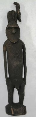 figure, carved