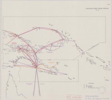 Papua New Guinea airline services, 30-6-66