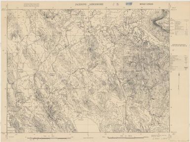 New Guinea 1:25,000 series (Jacksons Aerodrome)