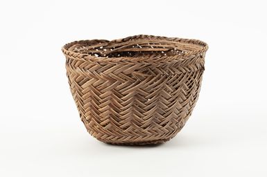 Coconut leaf basket