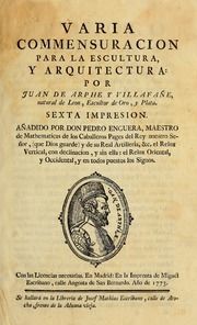 Varia commensuracion para la escultura y arquitectura