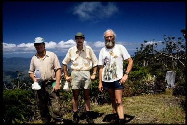 Rhys Gardiner, Ross Sadlier & Tony Whitaker, Summit (1630 m)