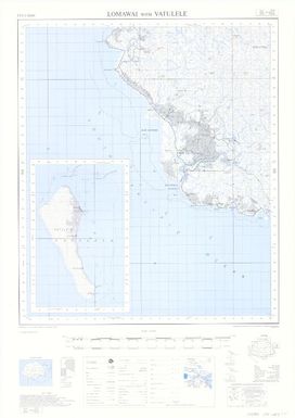 Fiji 1:50,000: Lomawai with Vatulele (Sheet Viti Levu 15)