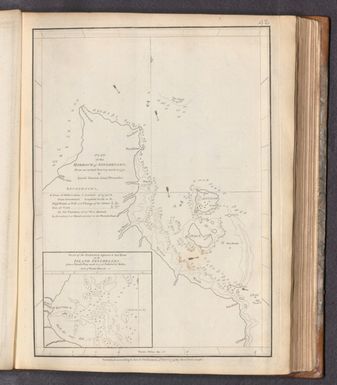 Plan of the Harbour of Seychelles (with) Plan of the Harbour adjacent to Bat River on the Island Seychelles.