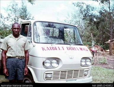 Kaibelt and his truck