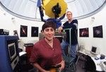 Students at the Keck Observatory in Hawaii.