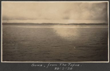 Suva, February 1928