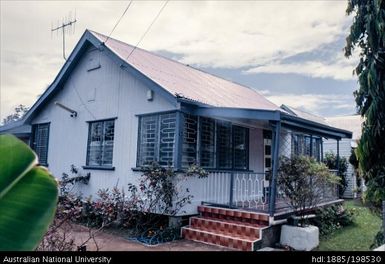 Fiji - family house, white