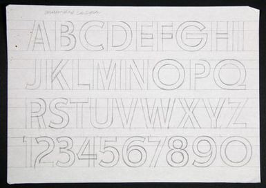Churchward Legible Sketch