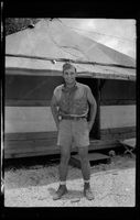 [Elmer A. Ball at military base]