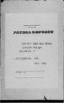 Patrol Reports. East New Britain District, Kokopo, 1958 - 1959