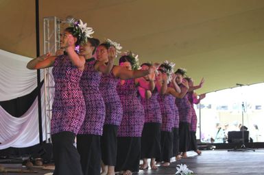 Samoan Village at Pasifika Festival, 2016.