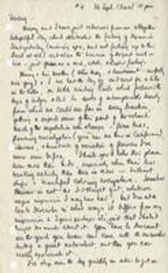 Letter from Warren Johnston to Bobby [Letter 52]