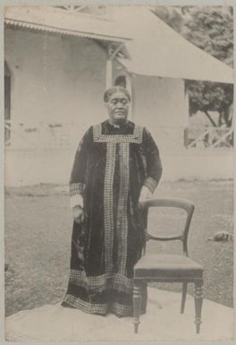 Makea Takau Ariki, Queen of Raratonga, Cook Islands, approximately 1895