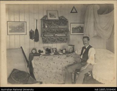 Man inside house, Lautoka Mill