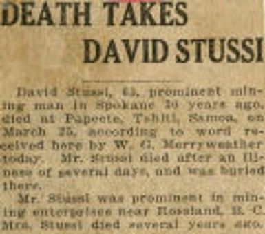 Northwest History. Obituaries. M to S. S. United States.