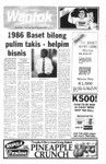 Wantok Niuspepa--Issue No. 0596 (November 16, 1985)