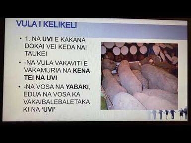 VULA I KELIKELI (VULA MAKAWA VAKAVITI NI VULA O MAJI)