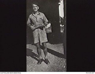 YULE ISLAND, PAPUA, C. 1942. PORTRAIT OF NORM MISKELL, A SPOTTER WITH THE NEW GUINEA AIR WARNING WIRELESS COMPANY (NGAWW)