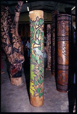 South Pacific Festival of the Arts, Apia, 1996. Secondary schools art exhibition