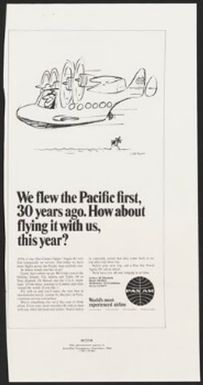 We flew the Pacific first, 30 years ago. How about flying it with us, this year?