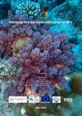 Rarotonga fore reef community survey for 2014